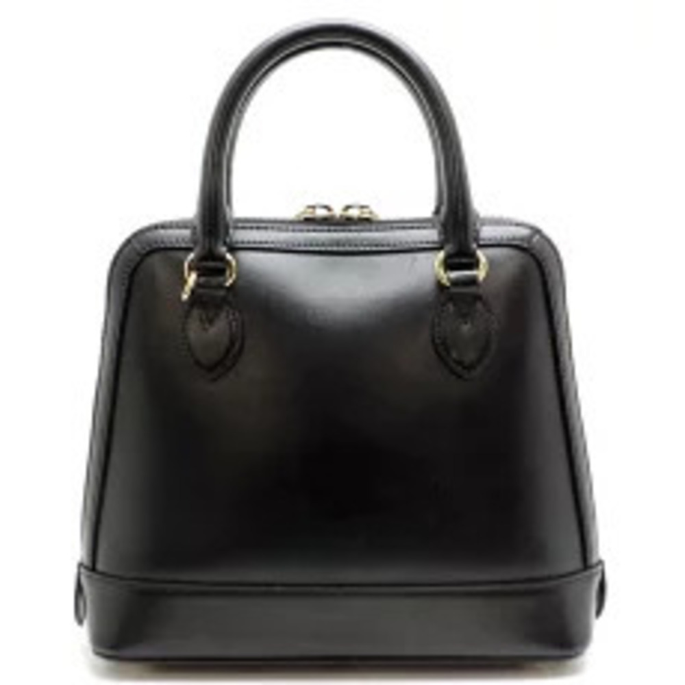 Gucci Handbag Horsebit Black Leather